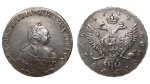 1 рубль 1744 г. ММД. Елизавета I. Красный монетный двор. Тиражная монета (Россия. 1 рубль 1744 года. ММД.)
