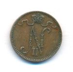 1 пенни 1898 г. Для Финляндии (Николай II). (1 пенни. 1898)