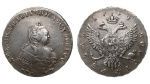 1 рубль 1744 г. ММД. Елизавета I. Красный монетный двор. Тиражная монета (Россия. 1 рубль 1744 года. ММД.)