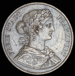Франкфурт 2 союзных талера, 1866 (Двойной талер 1866 (Франкфурт))