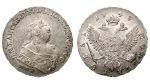 1 рубль 1749 г. ММД. Елизавета I. Красный монетный двор (Россия. 1 рубль 1749 года. ММД.)