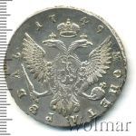 1 рубль 1749 г. ММД. Елизавета I. Красный монетный двор (1 рубль 1749г. ММД. Ag. Петров - 3 рубля.)