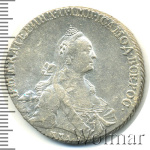 1 рубль 1769 г. ММД EI. Екатерина II. Красный монетный двор (1 рубль 1769г. ММД ЕI. Ag. Ильин - 3 рубля, Петров - 3 рубля.)