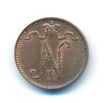 1 пенни 1899 г. Для Финляндии (Николай II). (1 пенни. 1899)